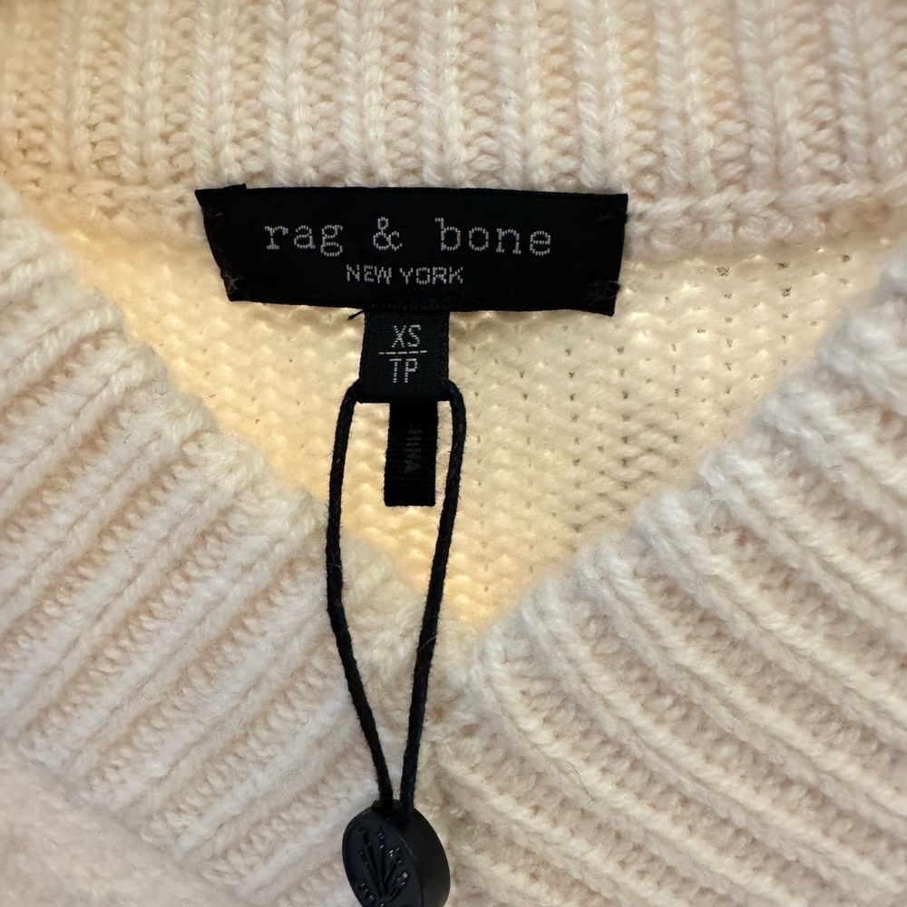 NWT Rag & bone Ivory Danica Sweater - Picture 3 of 6